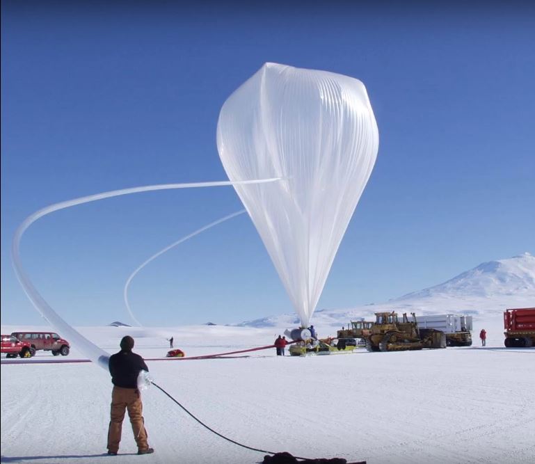 北极环境中的气象气球